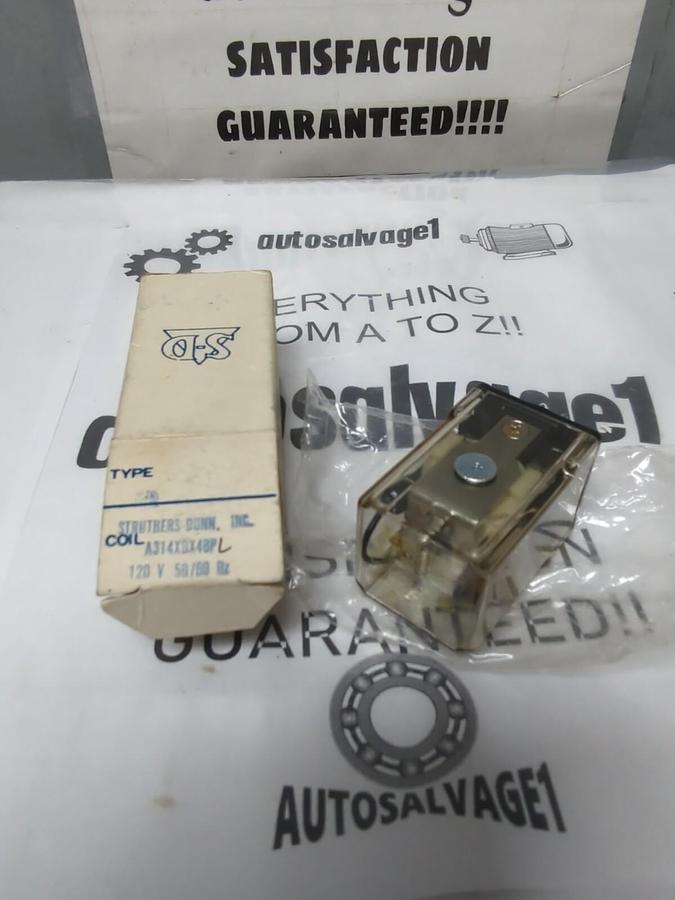 STRUTHERS DUNN,A314XBX48PL,OCTAL PLUG IN POWER RELAY