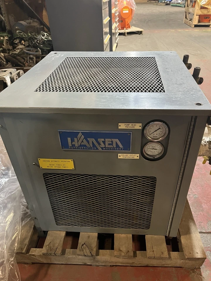 Used HANSEN REFRIGERATION,SM9000,CHILLER RFC-134A 230V 1PH 12.5A
