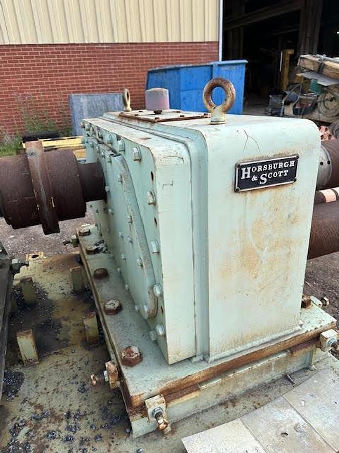 Used Horsburgh & Scott Mark 2 Helical Speed Reducer Gearbox