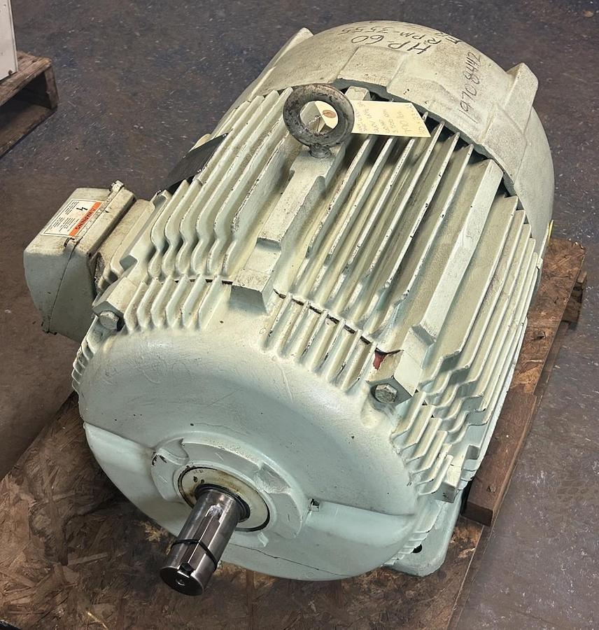 Used WESTINGHOUSE,680B656G29,MOTOR 60HP 3555RPM 460V 3PH 364TS FRAME
