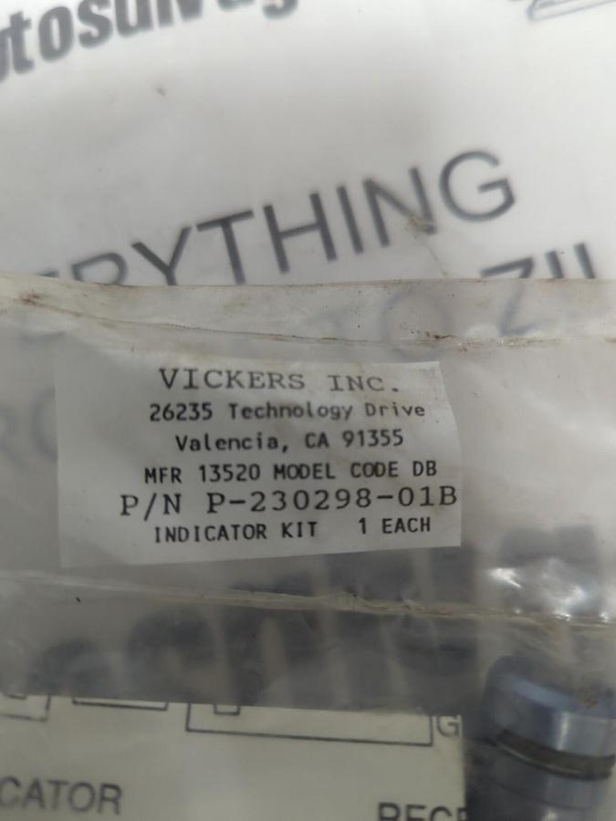 VICKERS,P-230298-01B,INDICATOR SWITCH NOS