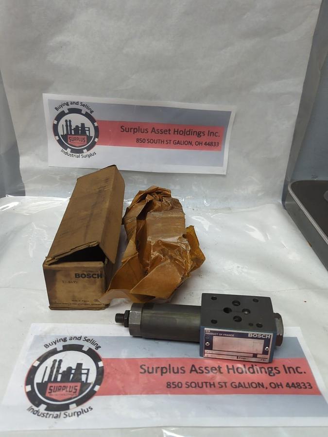 BOSCH,1 ST/PC,PRESSURE RELIEF VALVE FE3PDM01B50 NOS