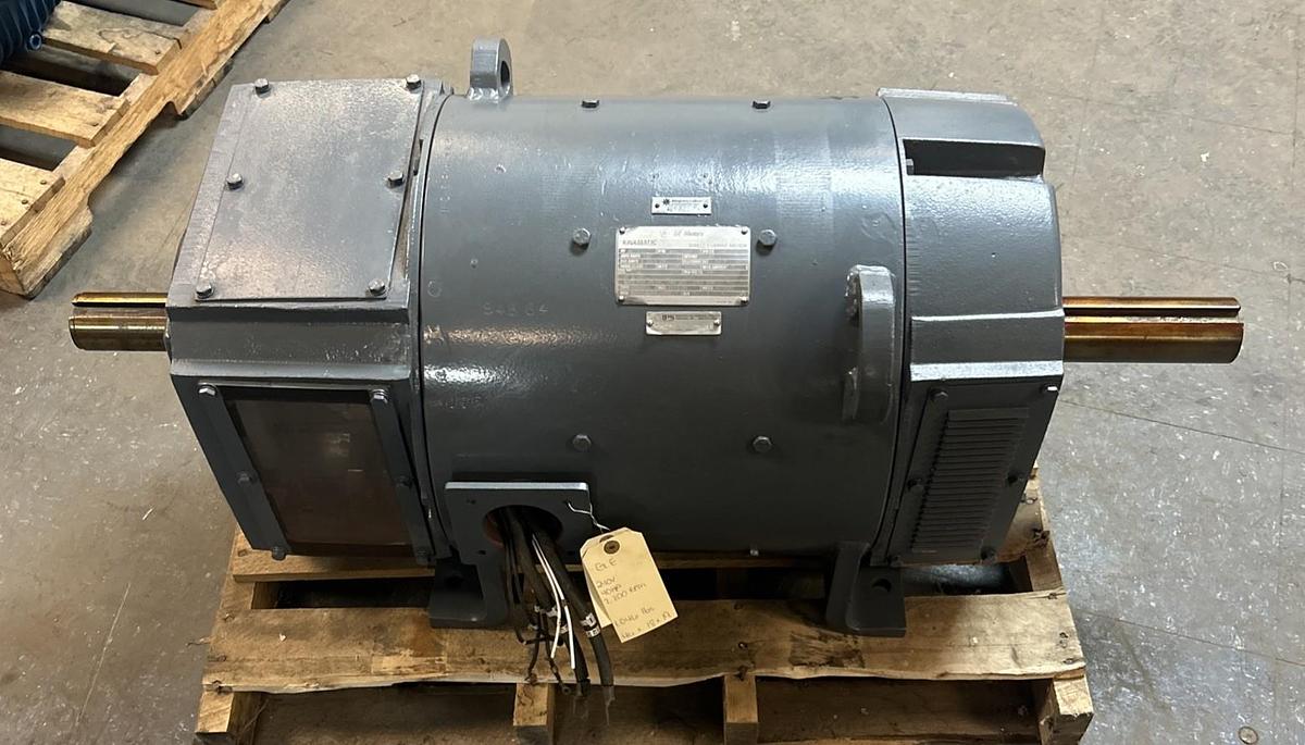 Used GE,5CD194SA954A800,DIRECT CURRENT MOTOR 40HP 850/2200RPM 240V