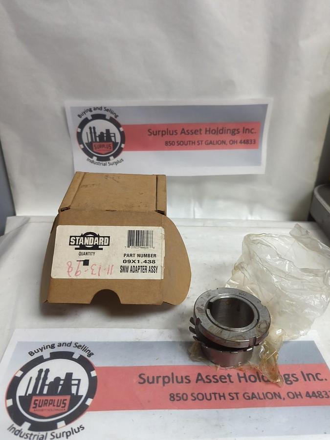 STANDARD,09X1.438,SNW BEARING ADAPTER ASSEMBLY NOS