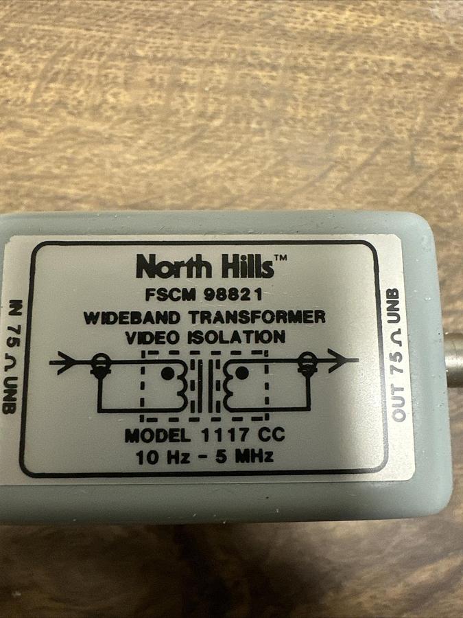 North Hills,1117CC,Wideband Transformer