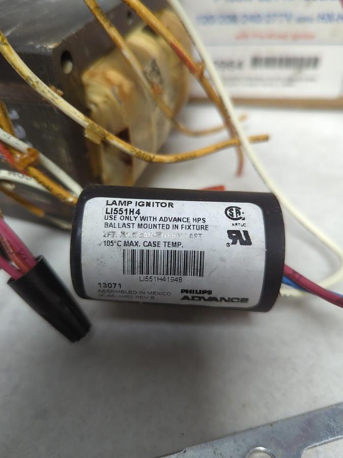 PHILLIPS,71A807-001D,CORE & COIL BALLAST KIT 1-100W S54 HP SODIUM NOS