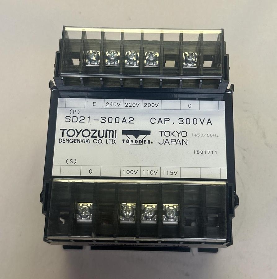 Used TOYOZUMI,SD21-300A2,TRANSFORMER 300VA