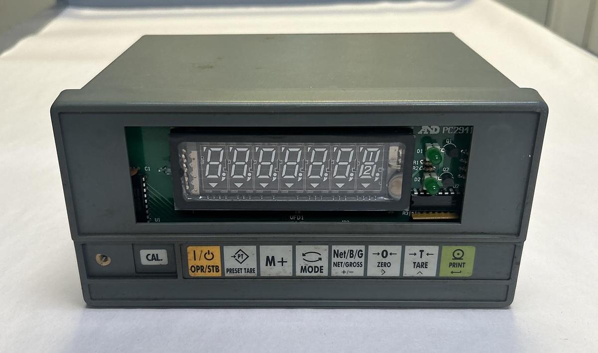 Used A&D,AD-4329,WEIGHING INDICATOR USED