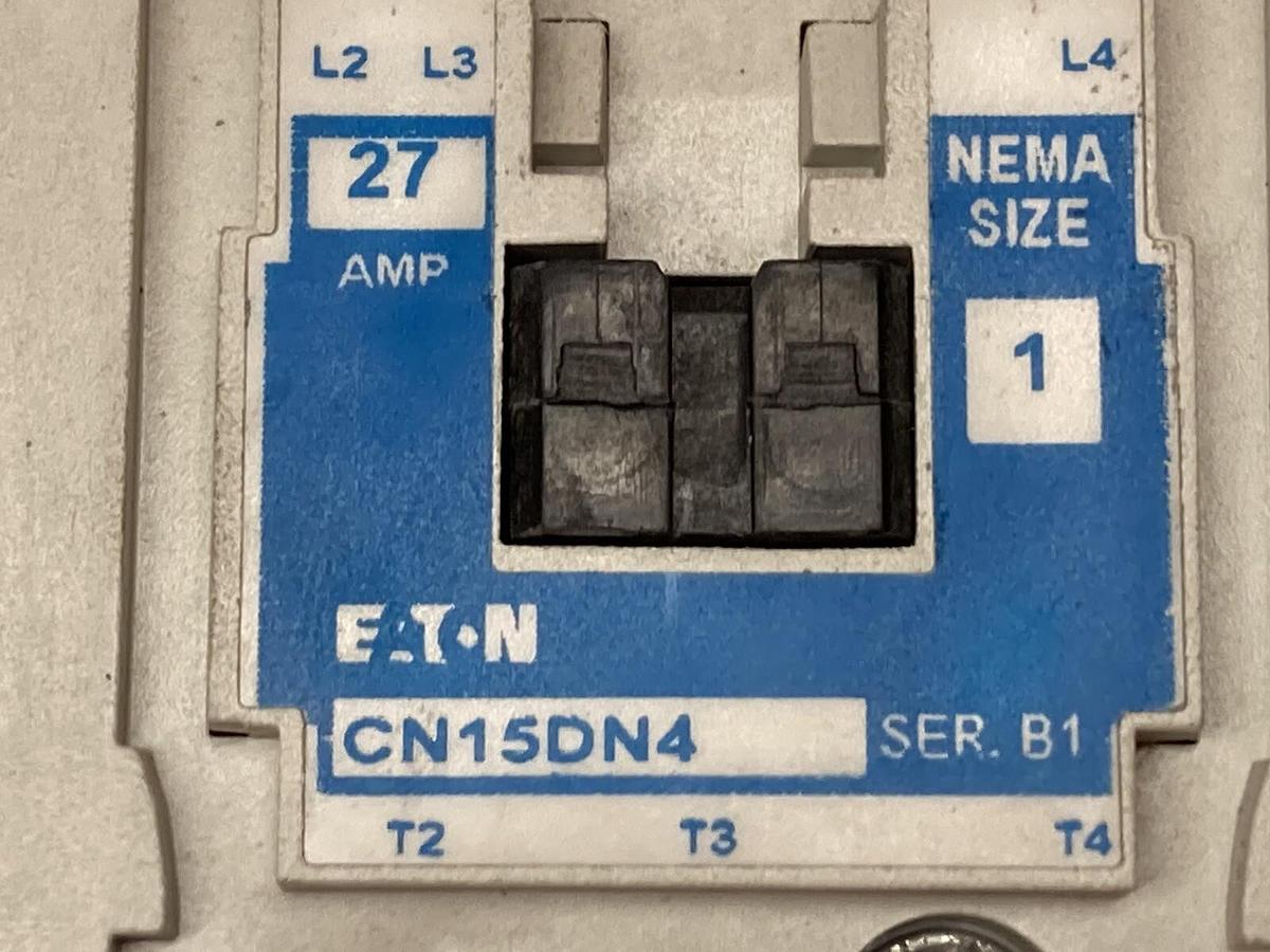 Eaton,CN15DN4AB,Size 1 Contactor 110-120V 27A