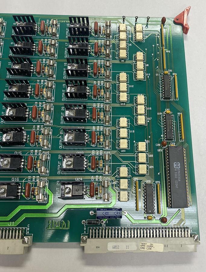 Used HPM HYDRAULIC PRESS MANUFACTURING,1D702-0009,OUTPUT BOARD