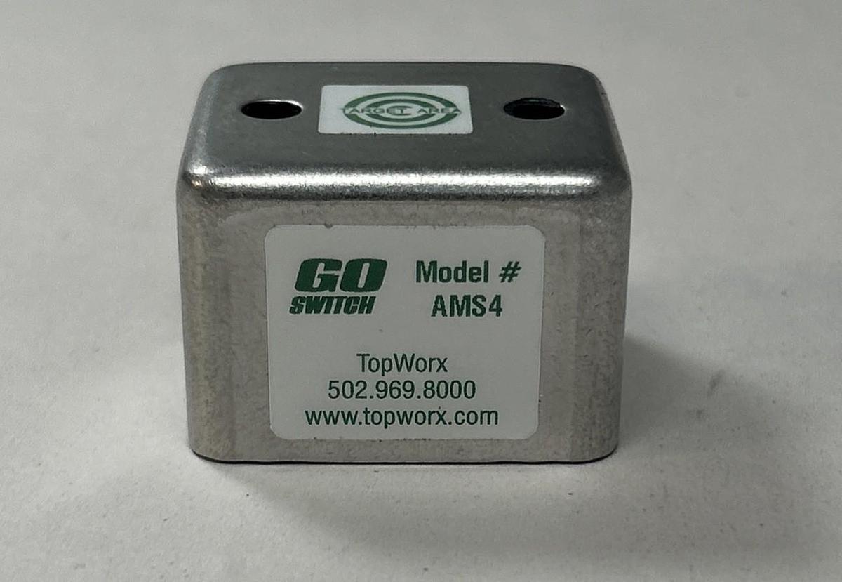 Used TOPWORX GO SWITCH,AMS4,STAINLESS STEEL COVERED TARGET MAGNET