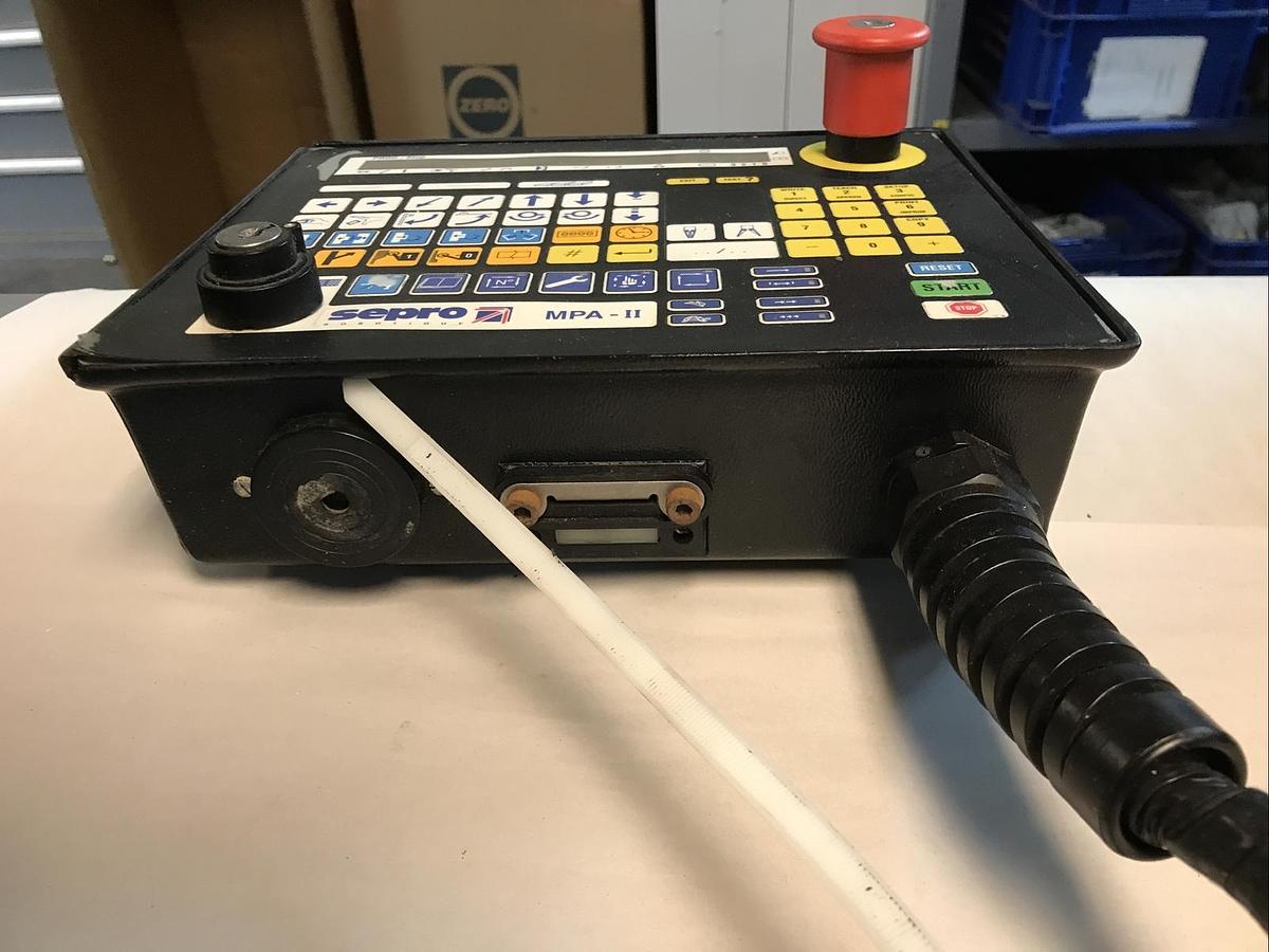 Used Sepro Robotique,MPA-II,Teach Pendant