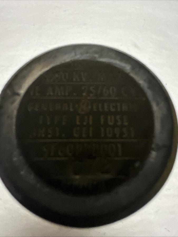 GE,9F60BDD001,Type EJ1 Fuse