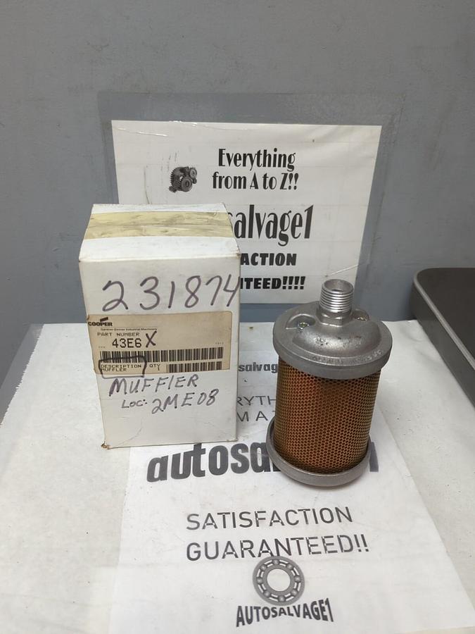 GARDNER DENVER,43E6,MUFFLER NOS