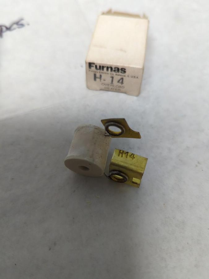 FURNAS,H14,THERMAL OVERLOAD HEATER ELEMENT LOT OF 3 NOS