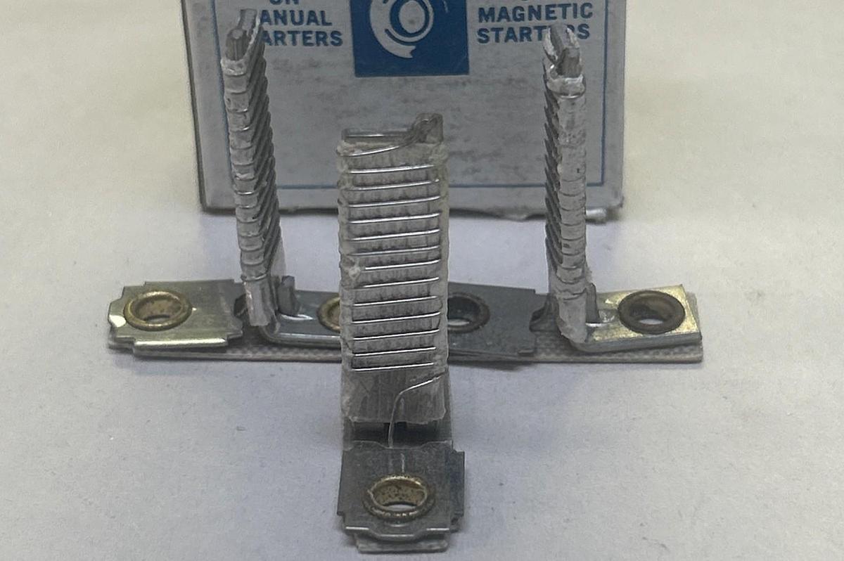 GENERAL ELECTRIC,CR123C1.18A,THERMAL OVERLOAD HEATER ELEMENT LOT OF 3 NOS