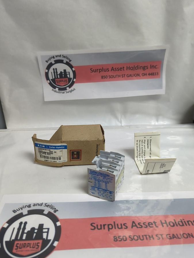 EATON,C320KGT13,SERIES A2 FREEDOM SERIES TOP MTD.AUX NOS