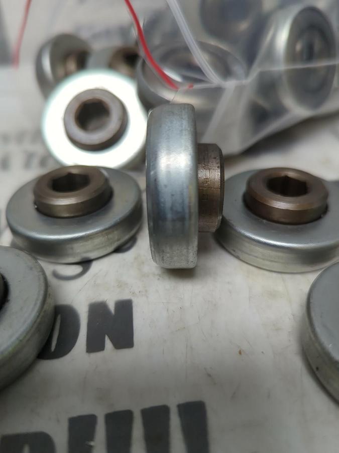 LITTON,190-PL,HEX BALL BEARING 1/2 INCH BORE LOT OF 37 NOS