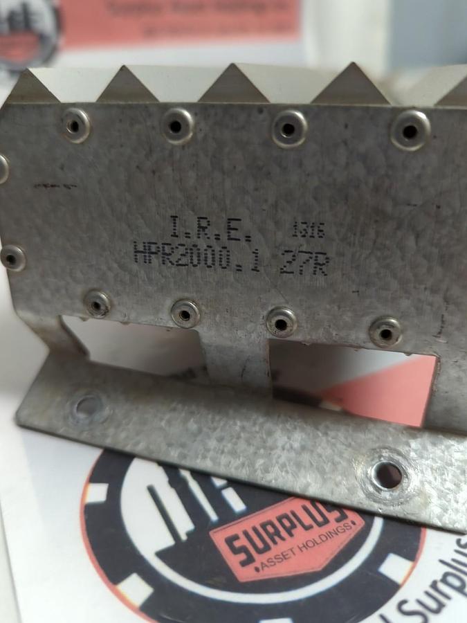 Used I.R.E.,HPR200.1 27P,BREAKING RESISTOR PRE-OWNED