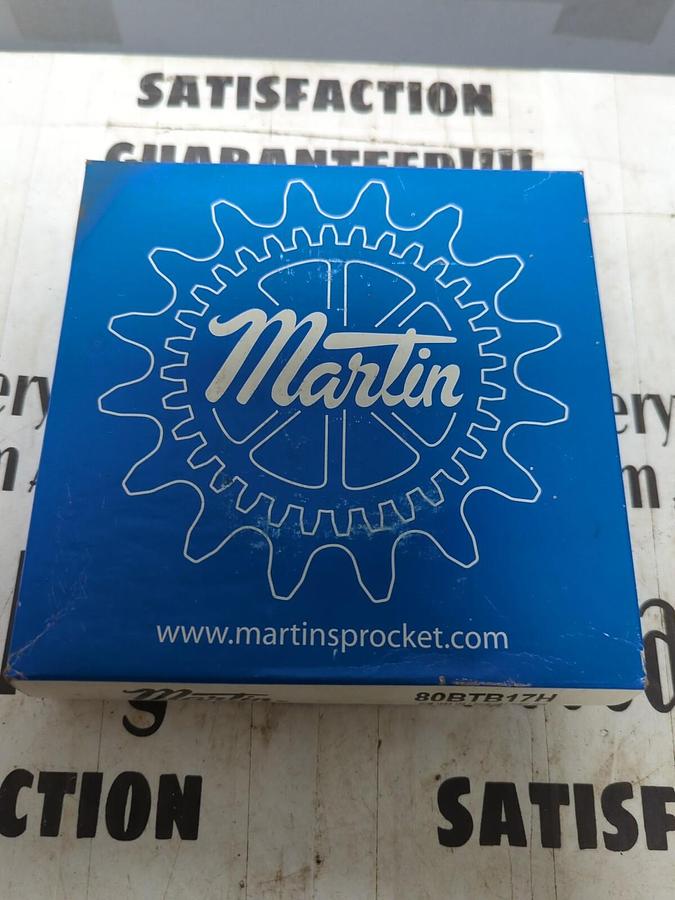 MARTIN,80TB17H,ROLLER CHAIN SPROCKET 17 TEETH 2-1/2 INCH BORE NOS