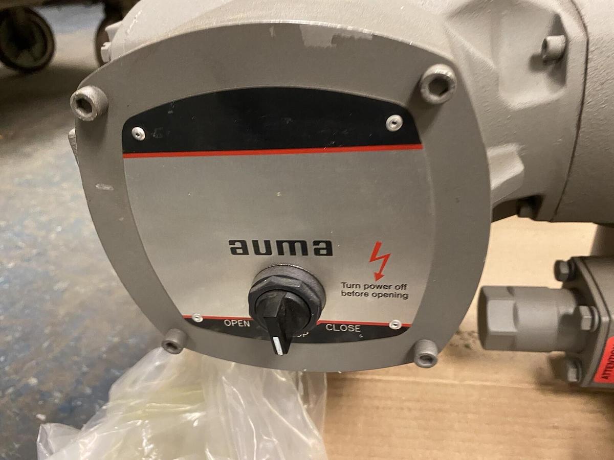 AUMA,SG07.1,ELECTRIC ACTUATOR SK0050-2/60-OF MOTOR 1/6HP 115V