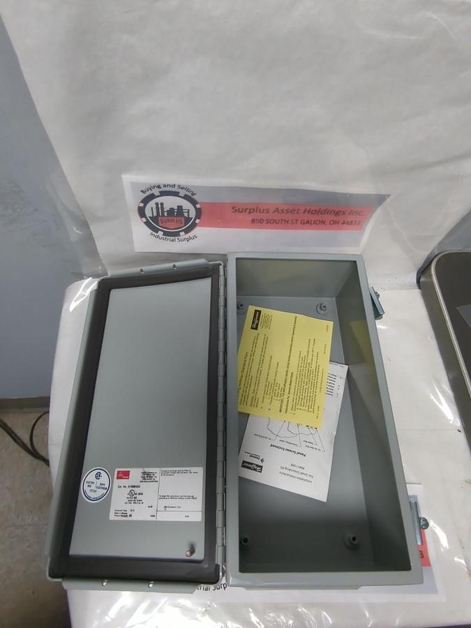 HOFFMANN,A12064CH,JUNCTION BOX/ENCLOSURE 12 IN X 6IN X 4IN NOS