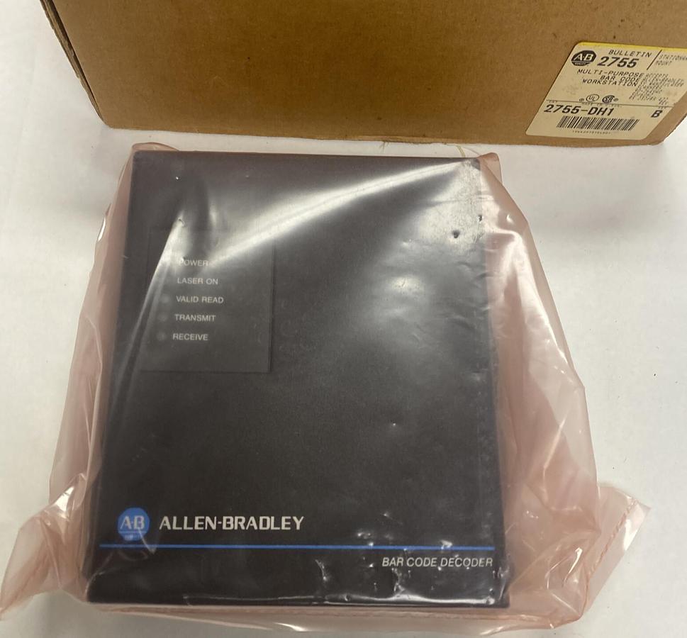Used ALLEN BRADLEY,2755-DH1,SER B MULTI-PURPOSE BAR CODE WORKSTATION NEW