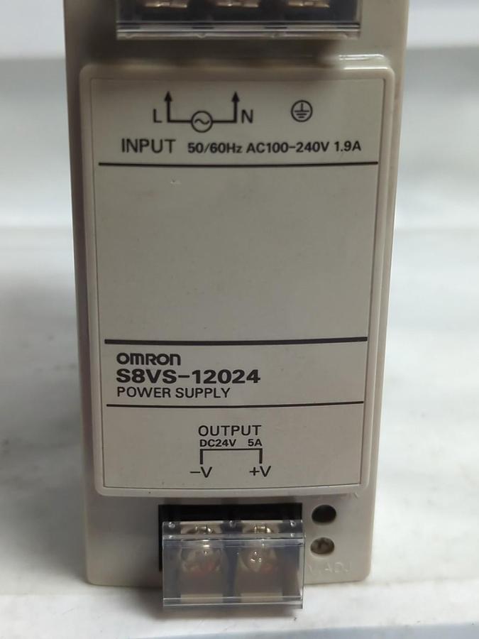Used OMRON,S8VS-12024/EDZ,POWER SUPPLY PRE-OWNED