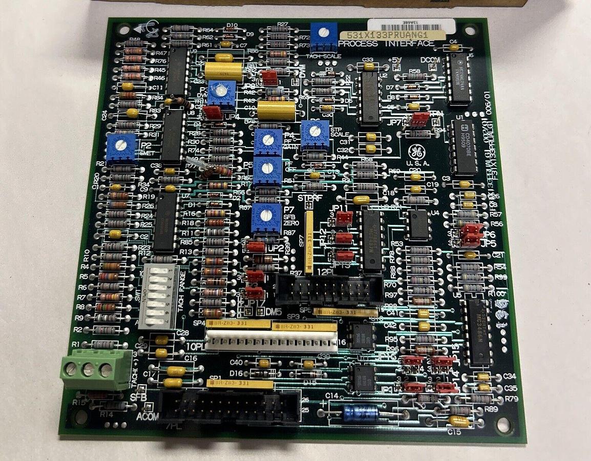 GENERAL ELECTRIC,531X133PRUANG1,PROCESS INTERFACE CIRCUIT BOARD NOS