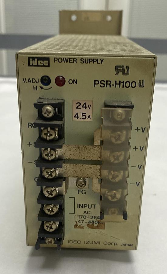 Used IDEC IZUMI,PSR-H100U,POWER SUPPLY