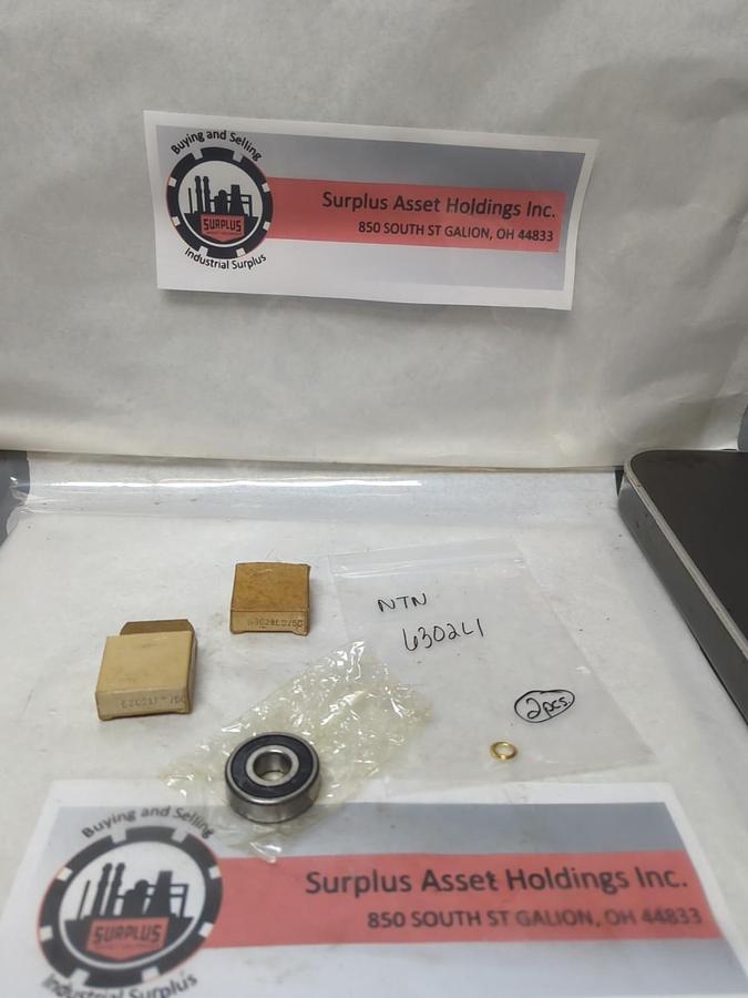 NTN,6302L1,DOUBLE SEALED BALL BEARING LOT OF 2 NOS