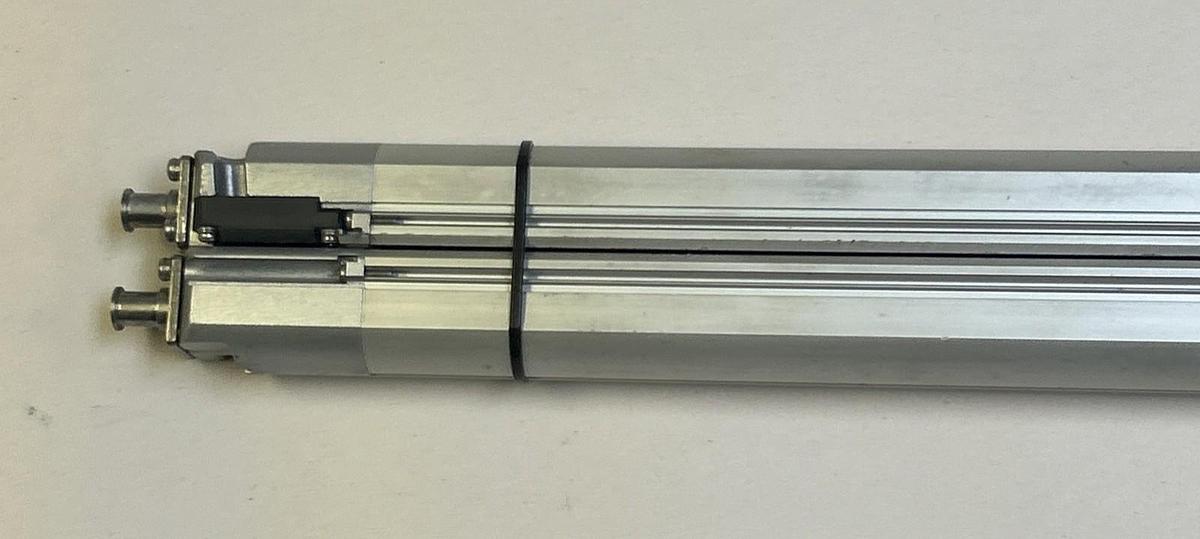 Used KEYENCE,SL-C24H-T / SL-C24H-R,TRANSMITTER & RECEIVER LIGHT CURTAIN SET