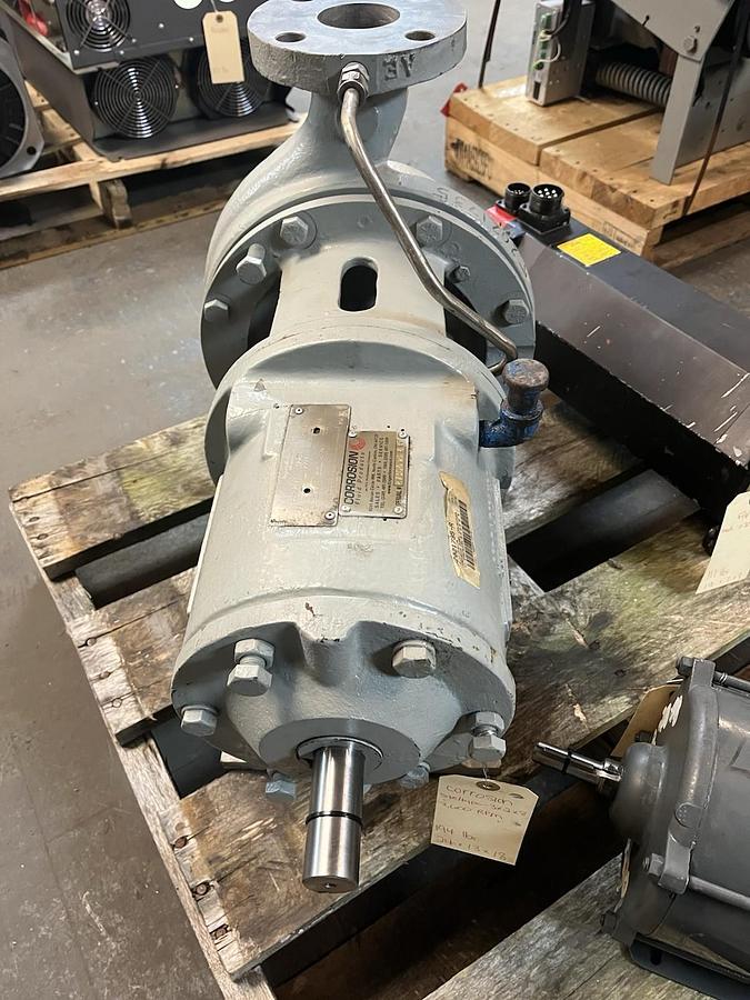 Used INGERSOLL DRESSER,HQC2,CENTRIFUGAL PUMP 3X2X8