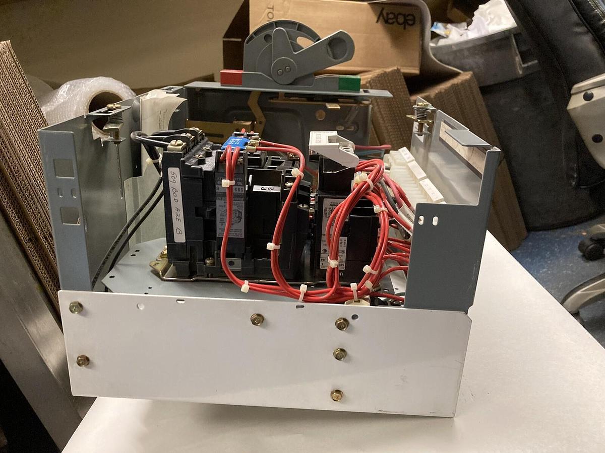 Used Allen-Bradley,2100 2113,Size 1 MCC 12 INCH Starter Bucket 3 Amp Breaker