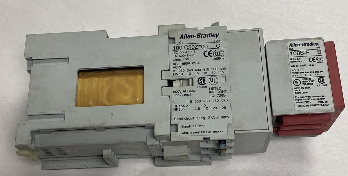 Used Allen-Bradley,100-C30Z*00,Series C Contactor
