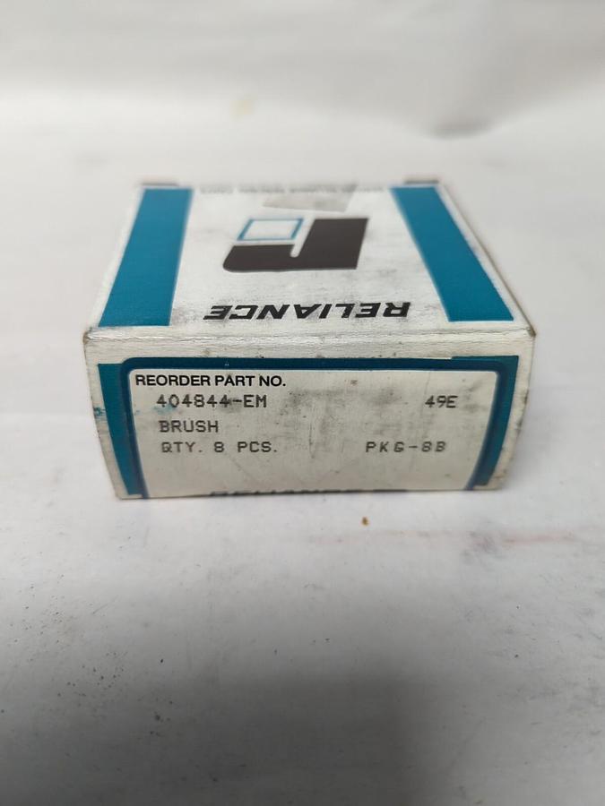 RELIANCE ELECTRIC,404844-EM,CARBON MOTOR BRUSHES BOX OF 8 PIECES NOS