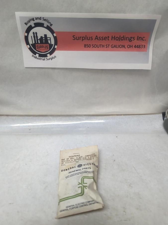 GENERAL ELECTRIC,546A780G2,CONTACT KIT 3-POLE SIZE 2 NOS