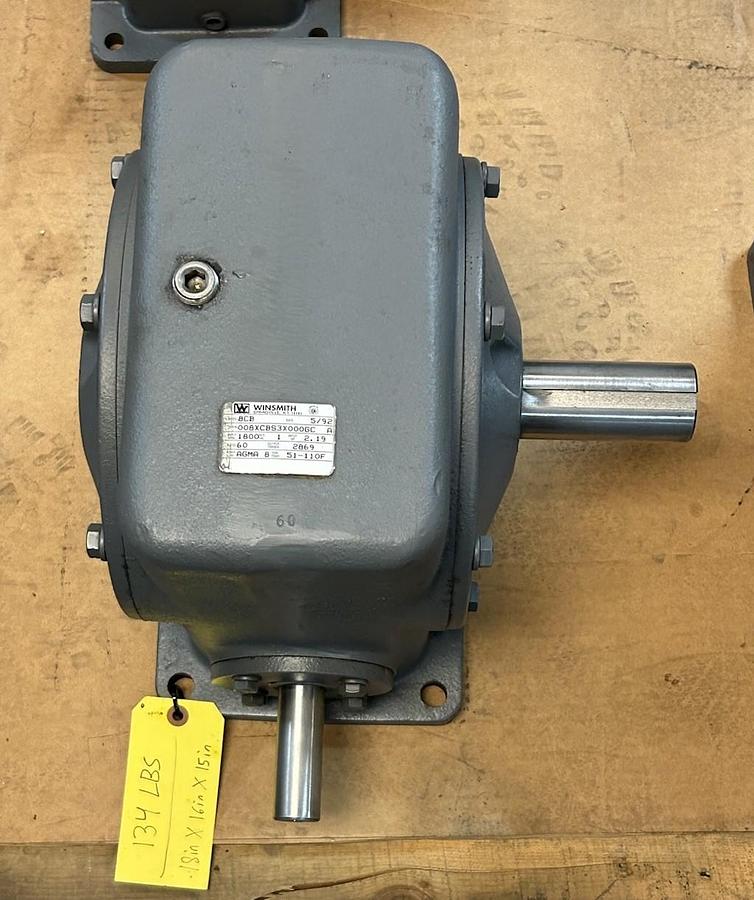 WINSMITH,008XCBS3X000GC,8CB GEAR REDUCER 60 RATIO 1800RPM 2.19HP