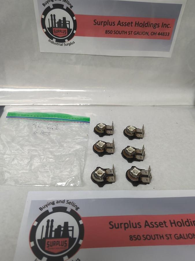 Used WESTINGHOUSE,AL-2.1,OVERLOAD THERMAL HEATER RELAY LOT OF 6 MISSING SCREWS USED