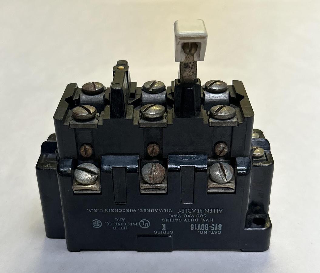 Used ALLEN BRADLEY,815-B0V16,OVERLOAD RELAY