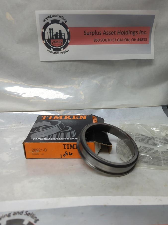TIMKEN,28921-B,FLANGED ROLLER BEARING CUP NOS