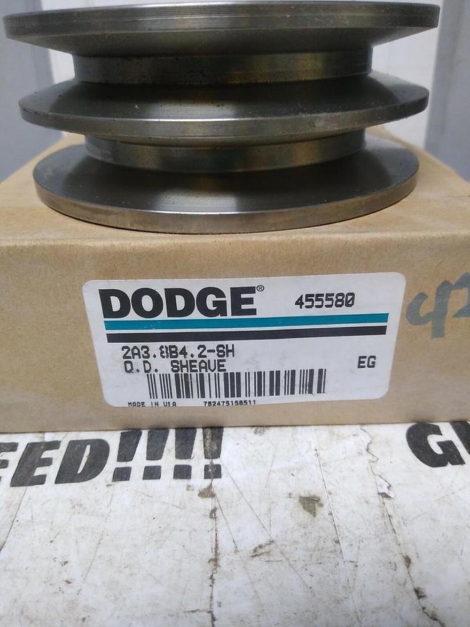 DODGE,455580  2A3.8B4.2-SH Q.D.,SHEAVE NOS