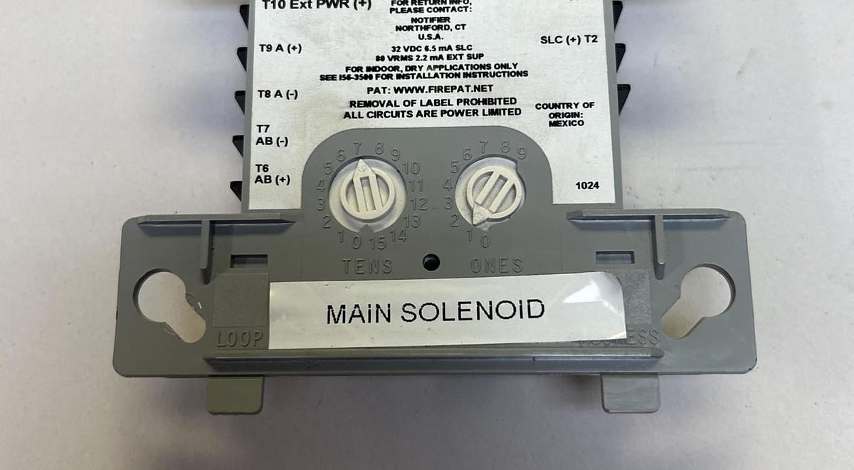 Used HONEYWELL,FCM-1,INTELLIGENT ADDRESSABLE CONTROL MODULE