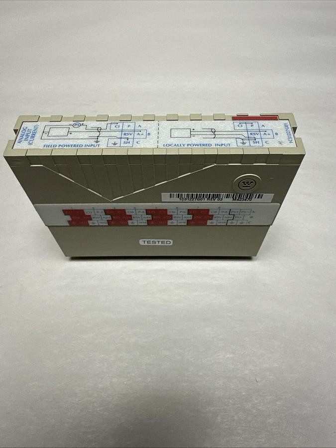 Used Westinghouse,1C31227G01,Analog Input Current
