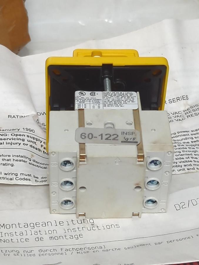 TPI CORPORATION,DCS403/5100,ACCESSORY DISCONNECT SWITCH NOS