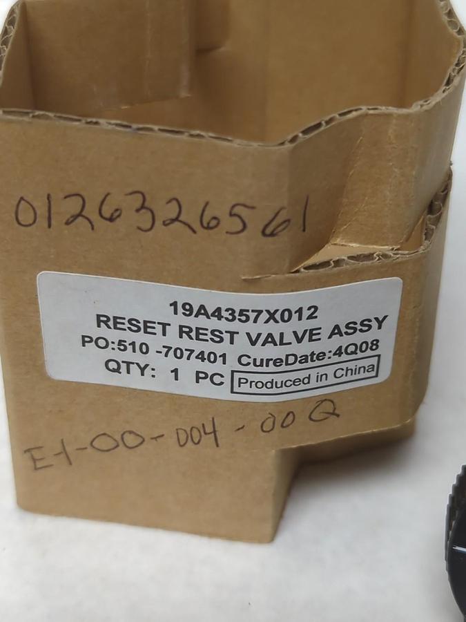 FISHER,19A4357X012,RESET VALVE ASSY NOS