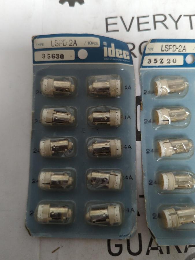 IDEC,LSPD-2A,PILOT LIGHT LED INDICATORS LOT OF 22