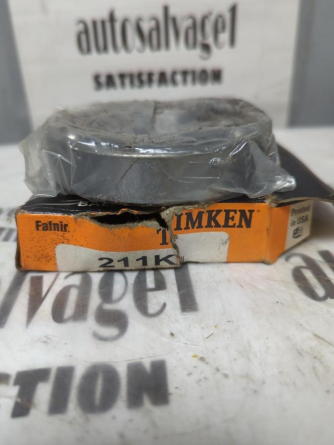 TIMKEN,211K,DEEP GROOVE BALL BEARING 55MM BORE NOS