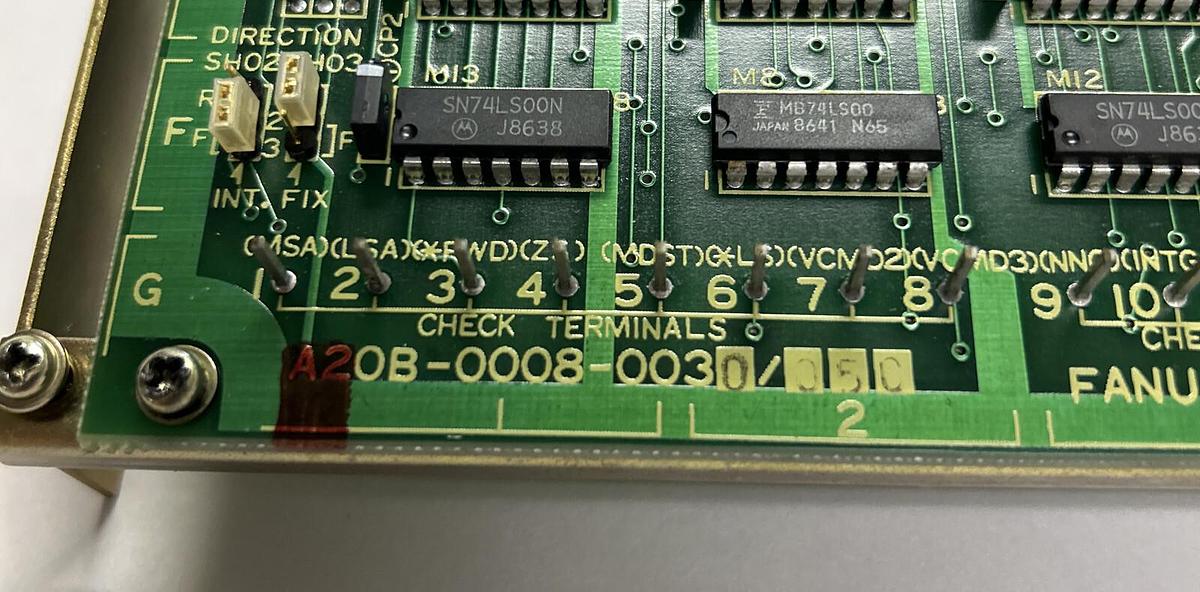 Used FANUC,A20B-0008-0030/050,SPINDLE ORIENTATION PCB BOARD