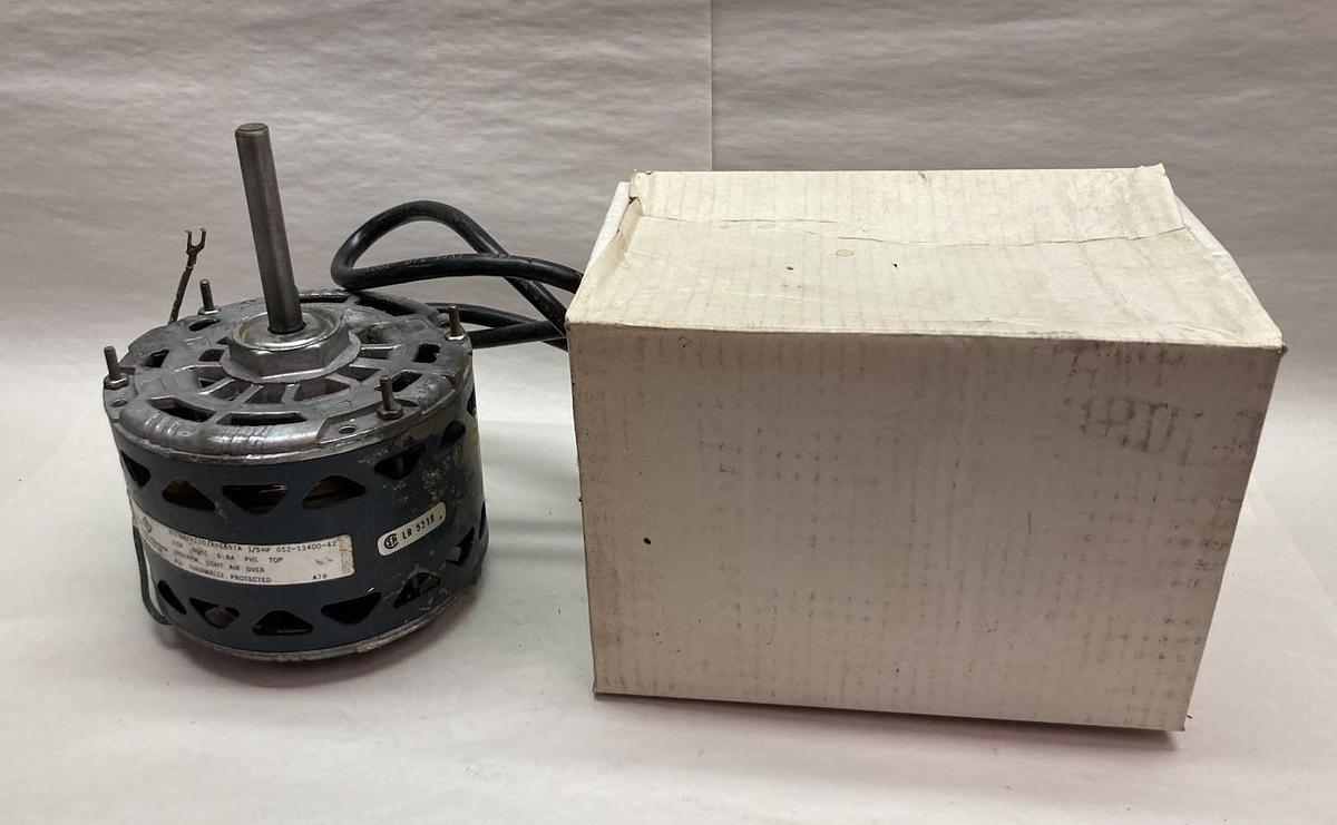 Used Franklin Electric,8726010110/AY6697A,Blower Motor 1/5 HP 60Hz 1050RPM 115V